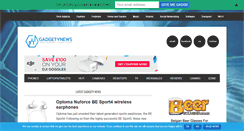 Desktop Screenshot of gadgetynews.com