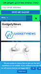 Mobile Screenshot of gadgetynews.com